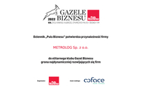 dyplom Gazele Biznesu 2022